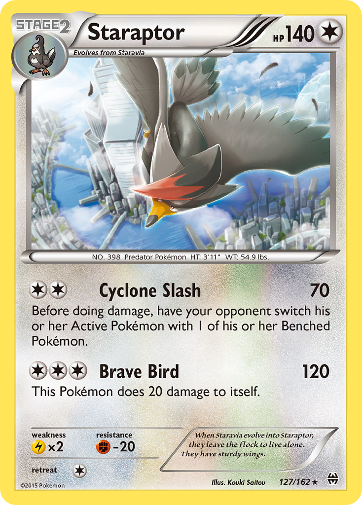 Staraptor (127/162) [XY: BREAKthrough] | Good Games Morley