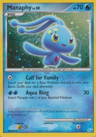 Manaphy (4/12) [Diamond & Pearl: Trainer Kit - Manaphy] | Good Games Morley