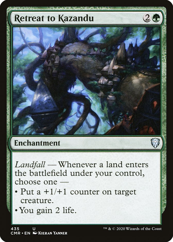Retreat to Kazandu [Commander Legends] | Good Games Morley