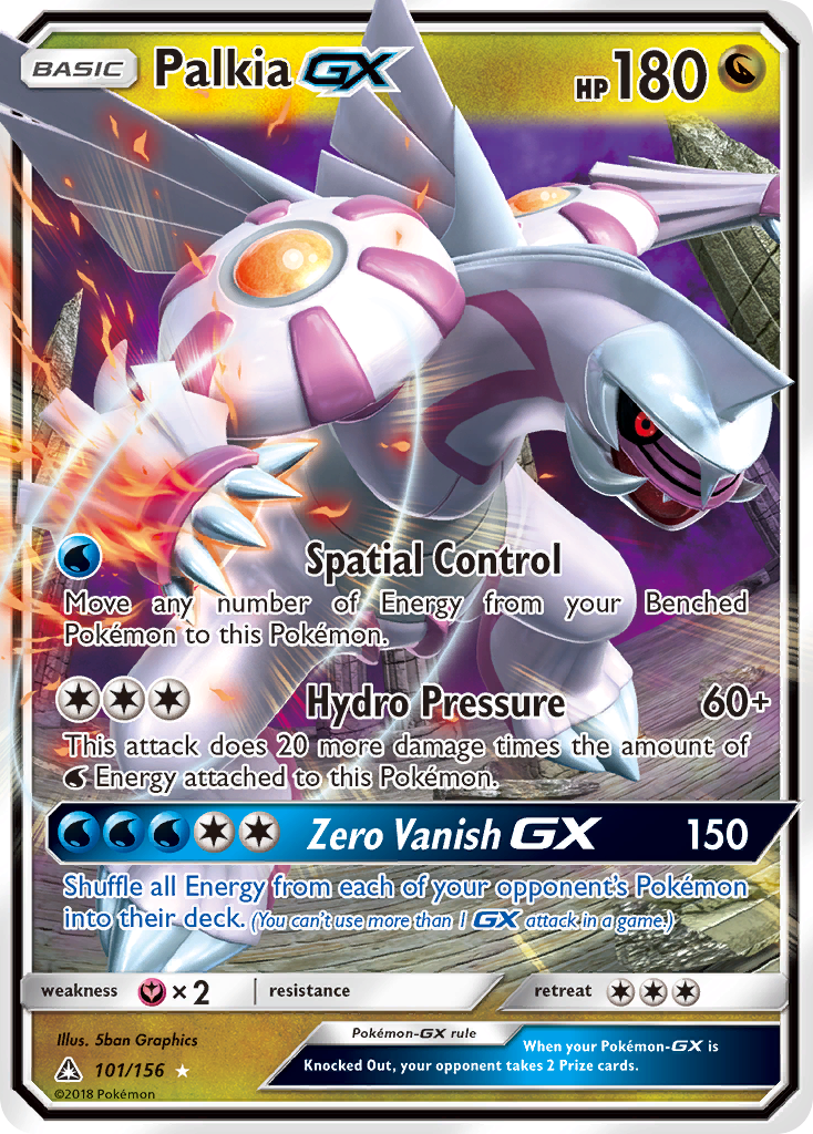 Palkia GX (101/156) [Sun & Moon: Ultra Prism] | Good Games Morley