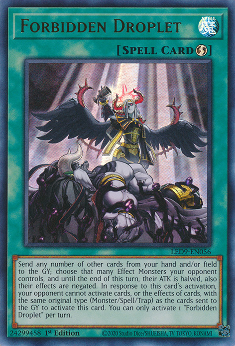 Forbidden Droplet [LED9-EN056] Ultra Rare | Good Games Morley