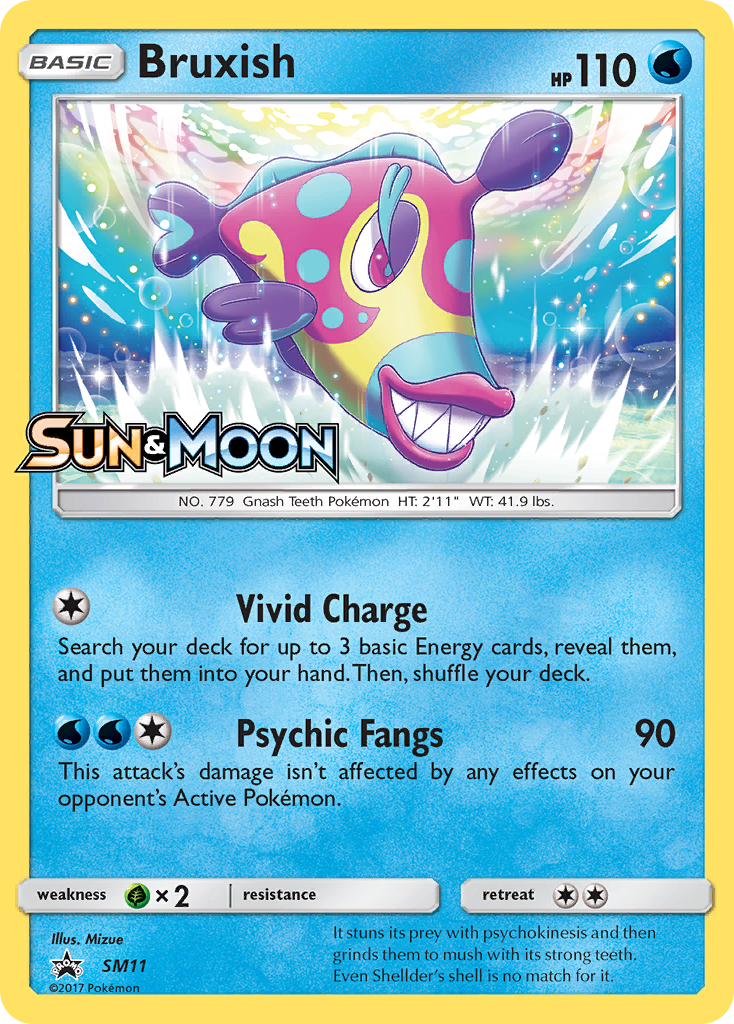 Bruxish (SM11) [Sun & Moon: Black Star Promos] | Good Games Morley