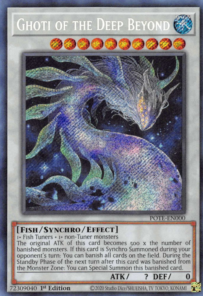 Ghoti of the Deep Beyond [POTE-EN000] Secret Rare | Good Games Morley