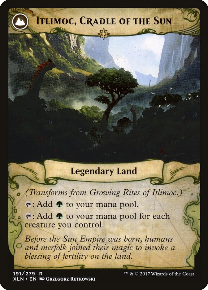 Growing Rites of Itlimoc // Itlimoc, Cradle of the Sun [Ixalan] | Good Games Morley