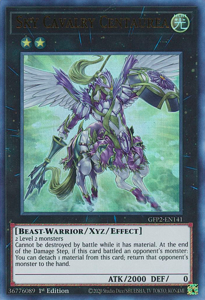 Sky Cavalry Centaurea [GFP2-EN141] Ultra Rare | Good Games Morley