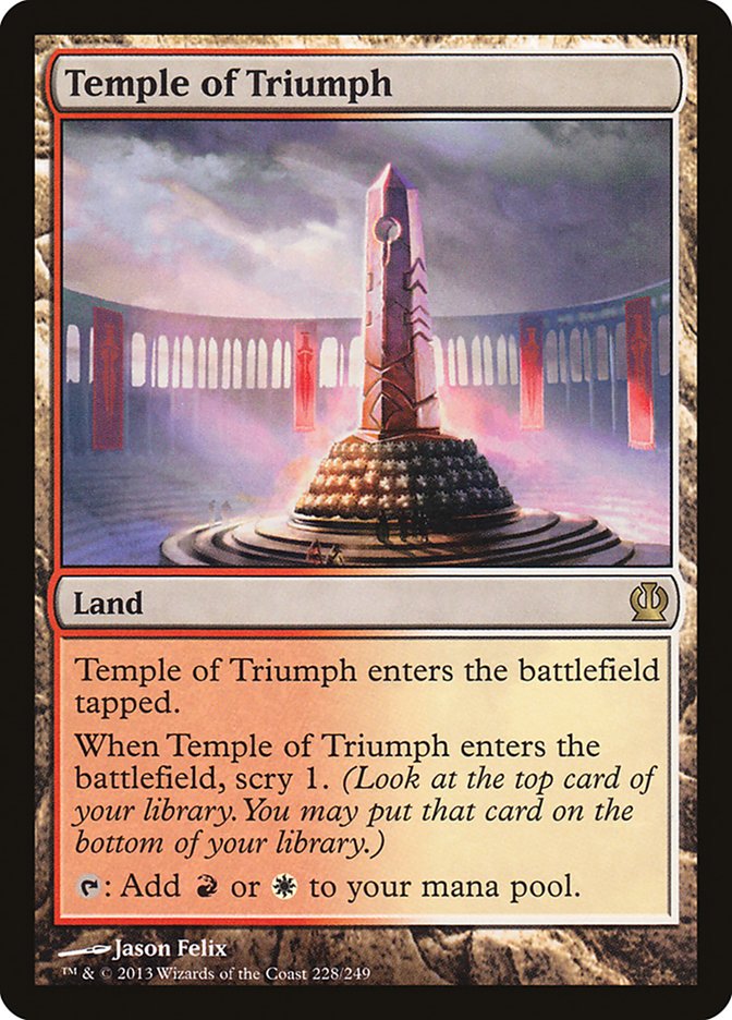 Temple of Triumph [Theros] | Good Games Morley