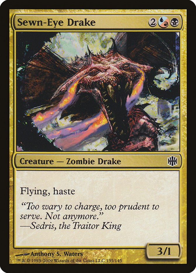 Sewn-Eye Drake [Alara Reborn] | Good Games Morley