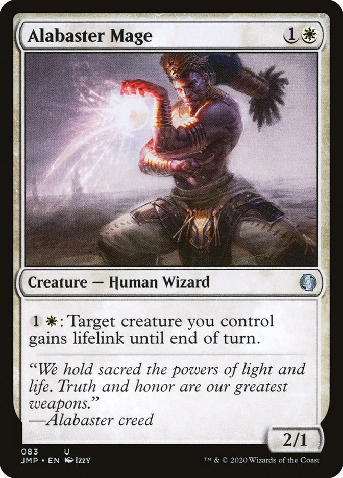 Alabaster Mage [Jumpstart] | Good Games Morley
