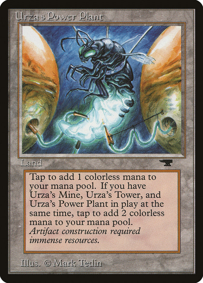 Urza's Power Plant (Insect) [Antiquities] | Good Games Morley