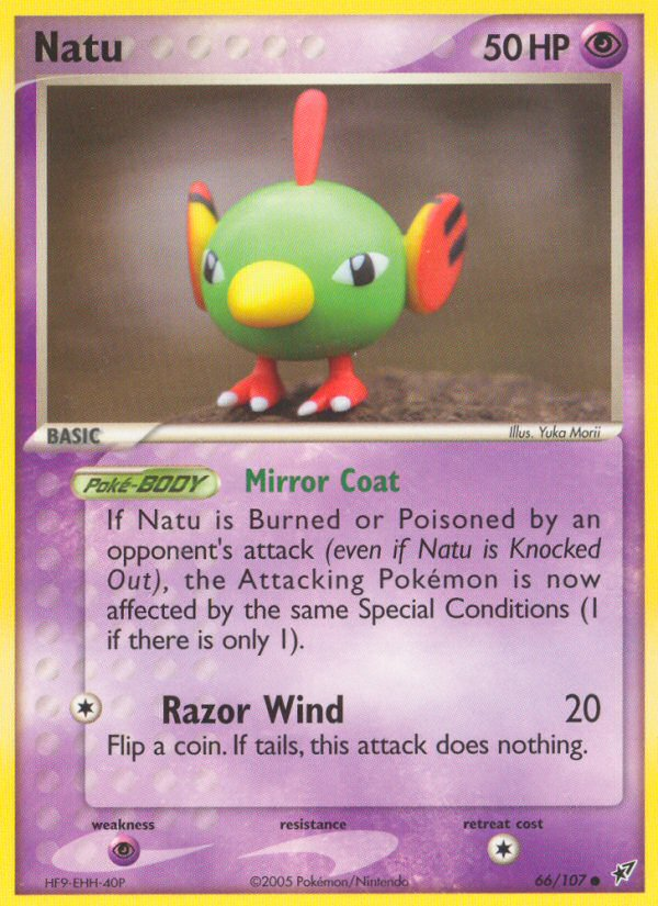 Natu (66/107) [EX: Deoxys] | Good Games Morley