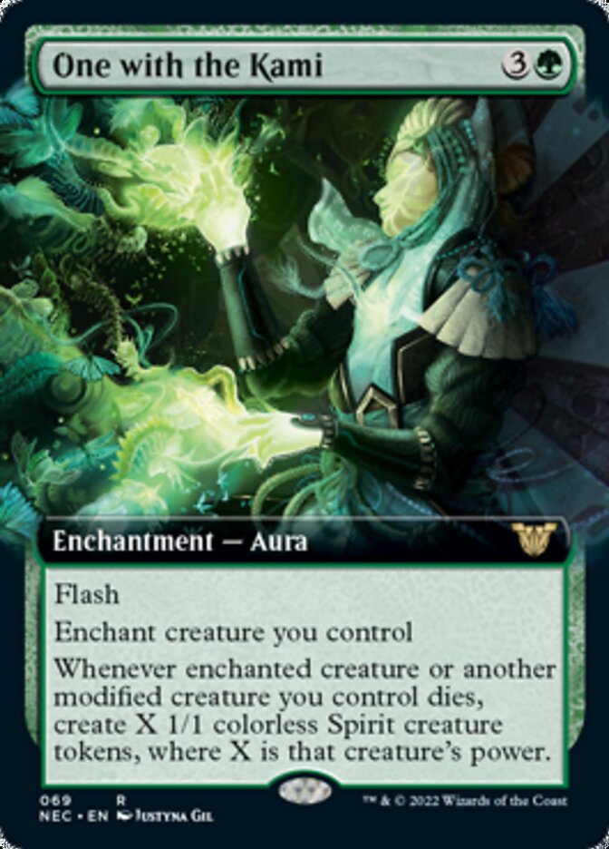 One with the Kami (Extended) [Kamigawa: Neon Dynasty Commander] | Good Games Morley