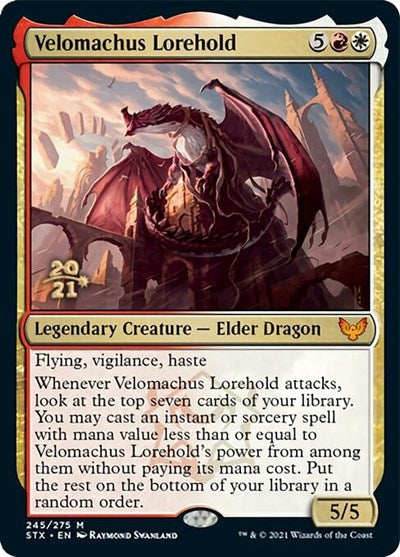 Velomachus Lorehold [Strixhaven: School of Mages Prerelease Promos] | Good Games Morley