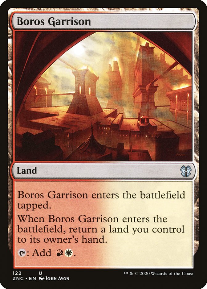 Boros Garrison [Zendikar Rising Commander] | Good Games Morley