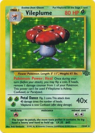 Vileplume (15/64) [Jungle Unlimited] | Good Games Morley