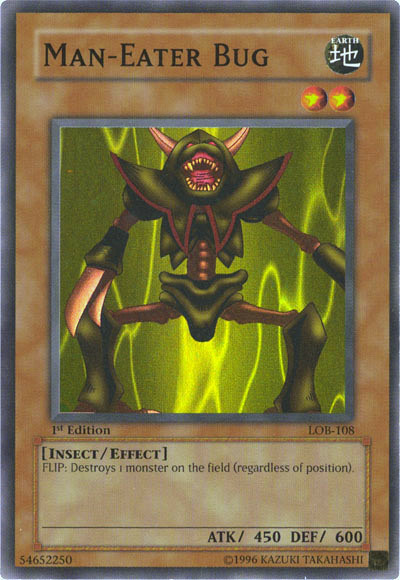 Man-Eater Bug [LOB-108] Super Rare | Good Games Morley