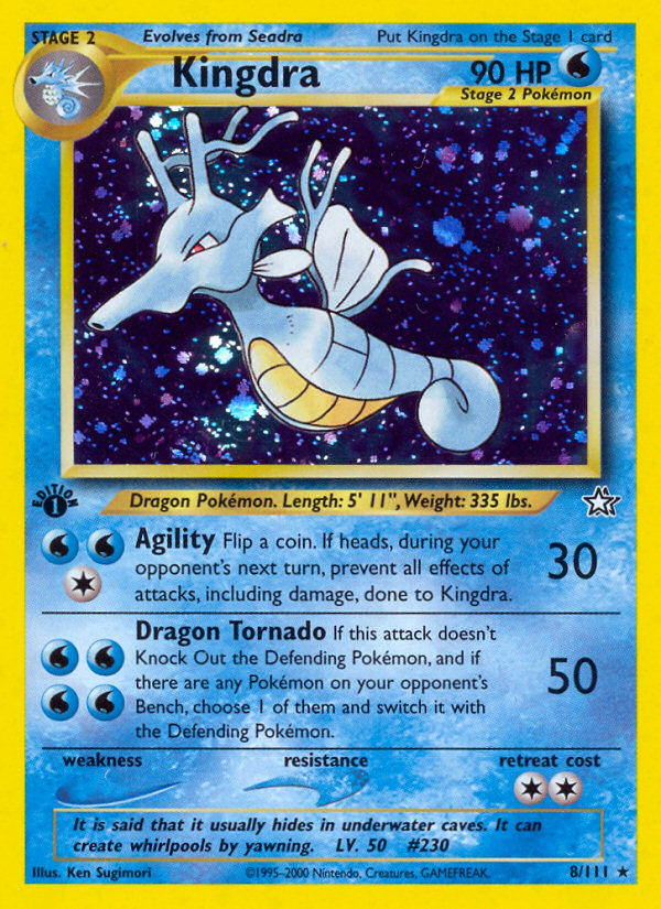 Kingdra (8/111) [Neo Genesis 1st Edition] | Good Games Morley