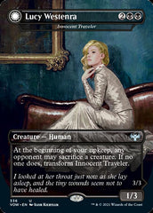 Innocent Traveler // Malicious Invader - Lucy Westenra // Lucy, Arisen Vampire [Innistrad: Crimson Vow] | Good Games Morley