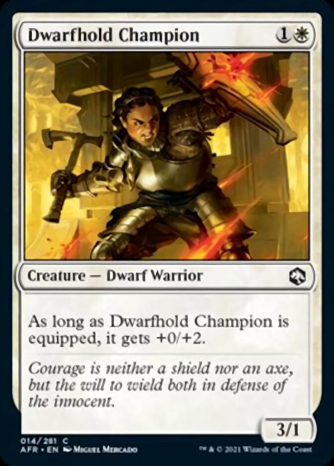 Dwarfhold Champion [Dungeons & Dragons: Adventures in the Forgotten Realms] | Good Games Morley