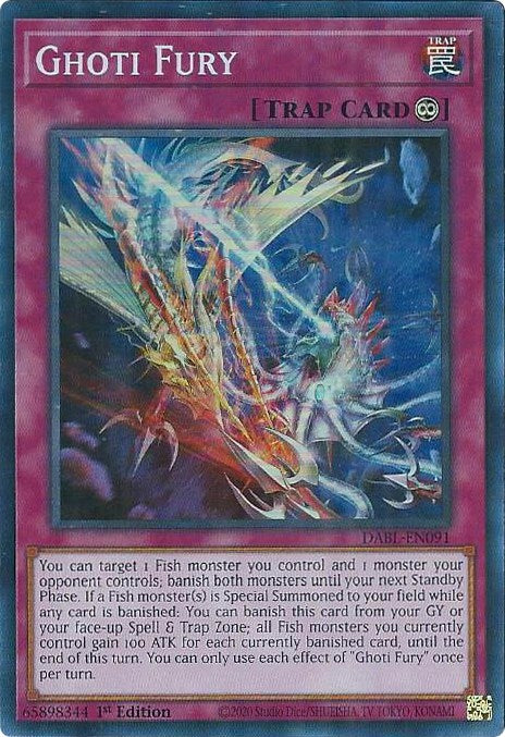 Ghoti Fury [DABL-EN091] Super Rare | Good Games Morley