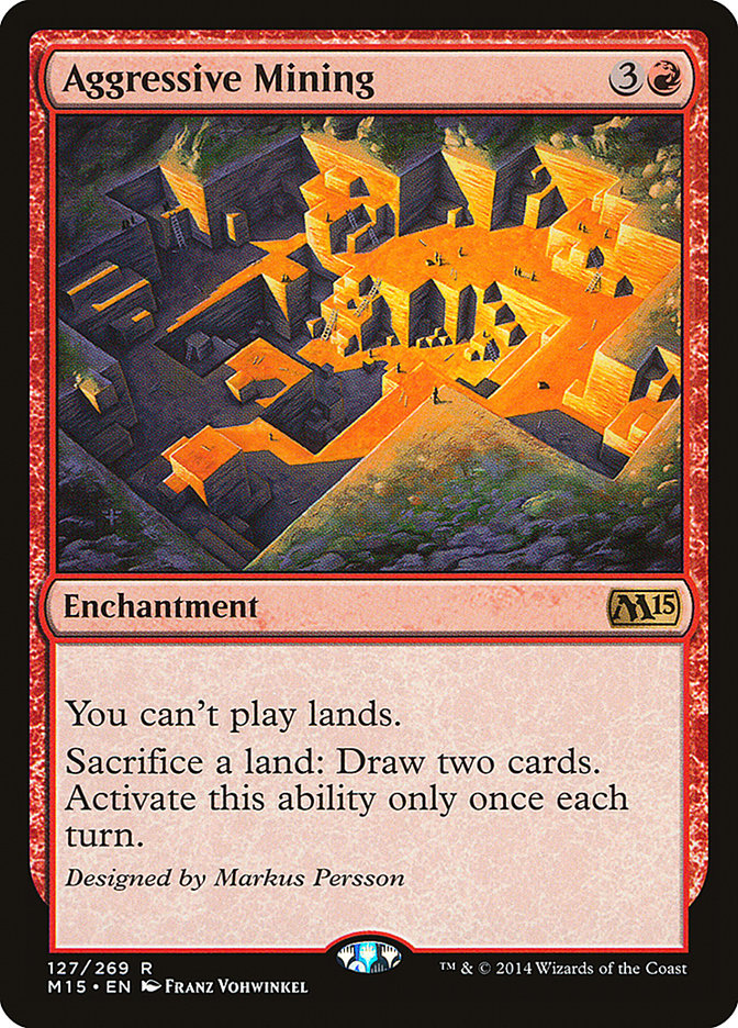 Aggressive Mining [Magic 2015] | Good Games Morley