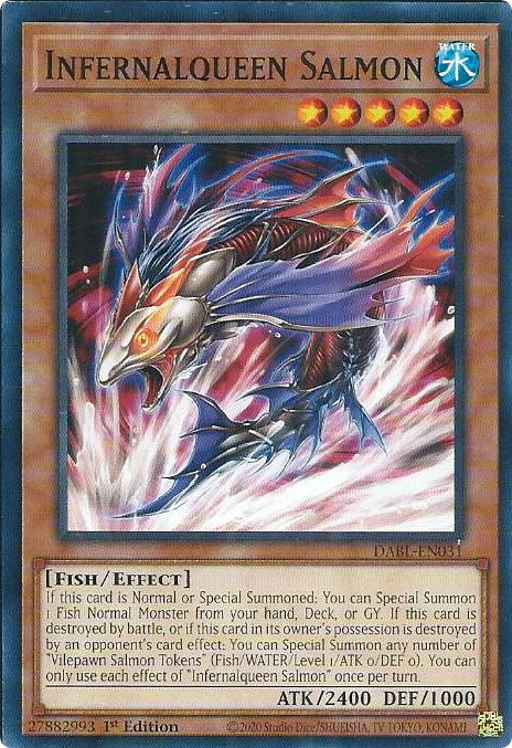 Infernalqueen Salmon [DABL-EN031] Common | Good Games Morley