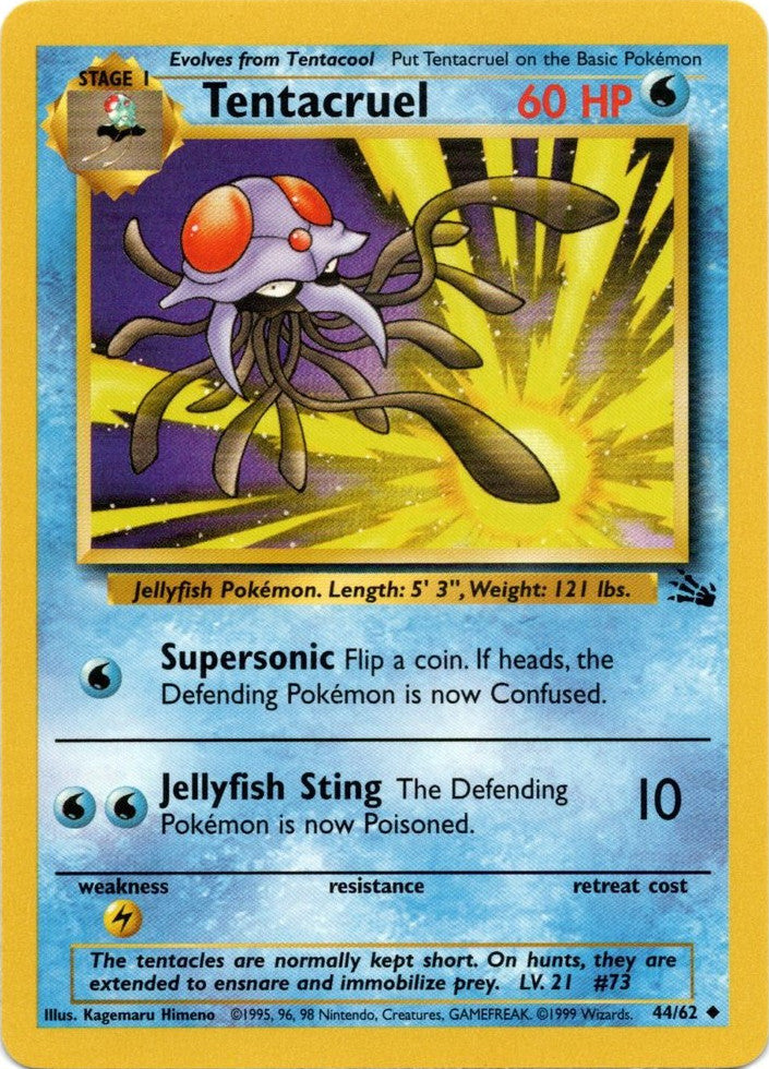 Tentacruel (44/62) [Fossil Unlimited] | Good Games Morley
