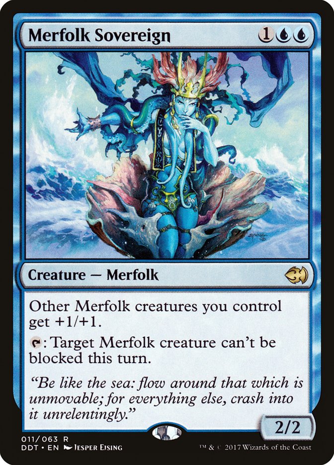 Merfolk Sovereign [Duel Decks: Merfolk vs. Goblins] | Good Games Morley
