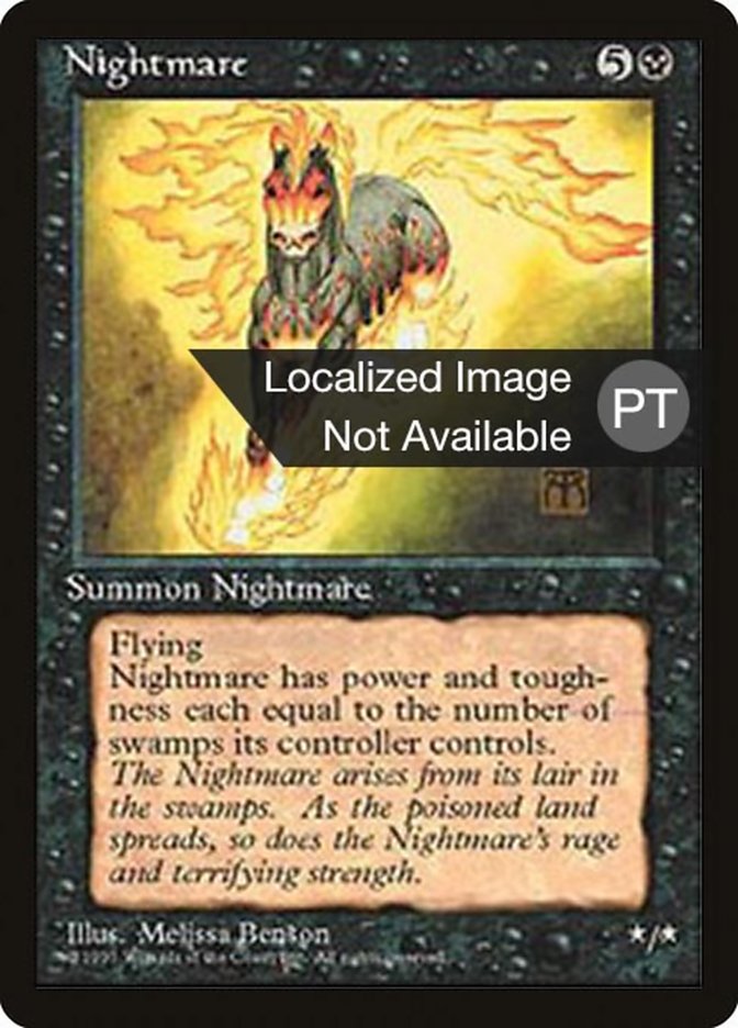 Nightmare [Fourth Edition (Foreign Black Border)] | Good Games Morley