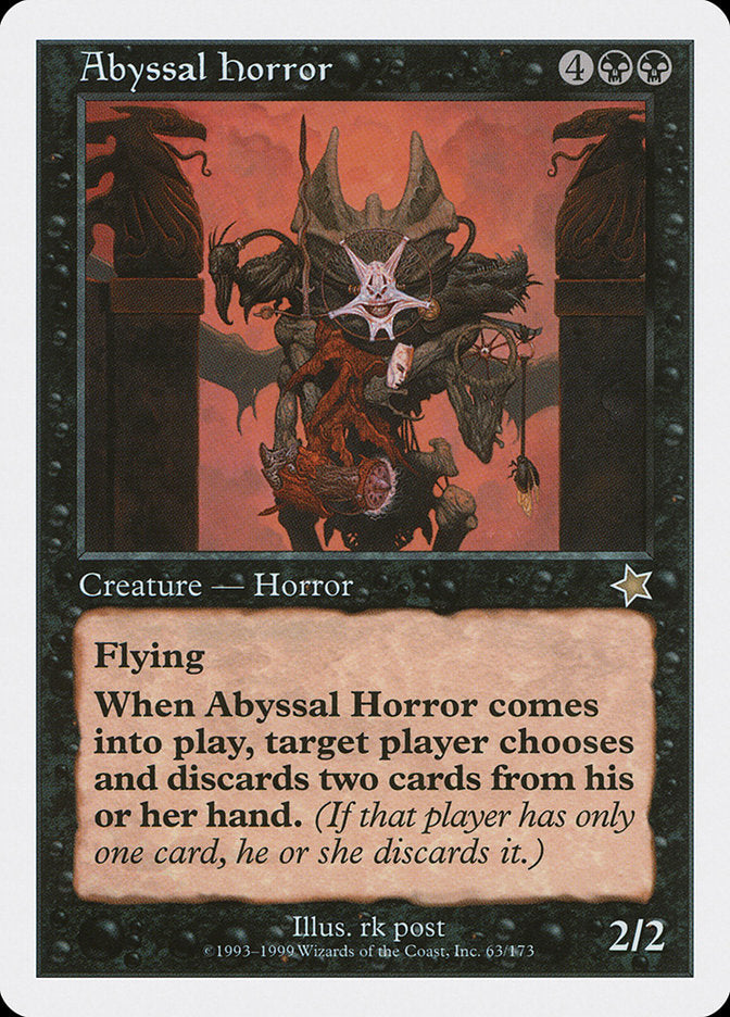 Abyssal Horror [Starter 1999] | Good Games Morley