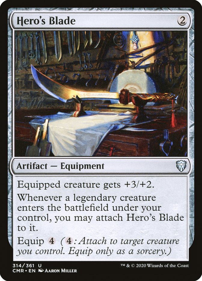 Hero's Blade (314) [Commander Legends] | Good Games Morley
