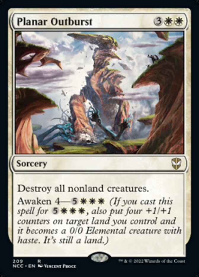 Planar Outburst [Streets of New Capenna Commander] | Good Games Morley