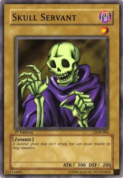 Skull Servant [LOB-004] Common | Good Games Morley