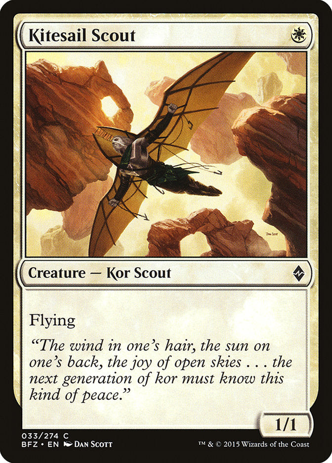 Kitesail Scout [Battle for Zendikar] | Good Games Morley