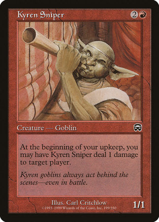 Kyren Sniper [Mercadian Masques] | Good Games Morley