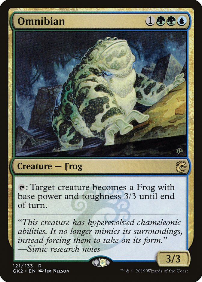 Omnibian [Ravnica Allegiance Guild Kit] | Good Games Morley