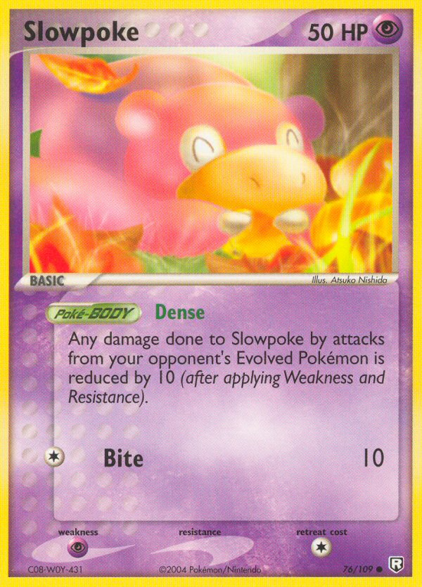 Slowpoke (76/109) [EX: Team Rocket Returns] | Good Games Morley