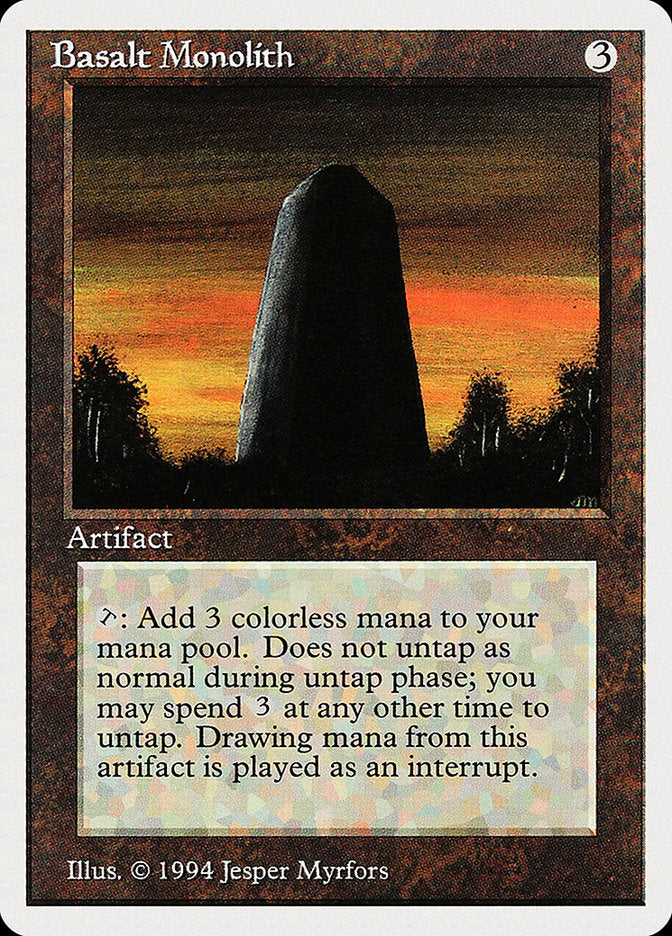 Basalt Monolith [Summer Magic / Edgar] | Good Games Morley