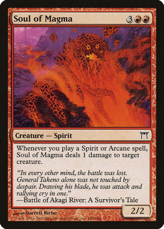 Soul of Magma [Champions of Kamigawa] | Good Games Morley