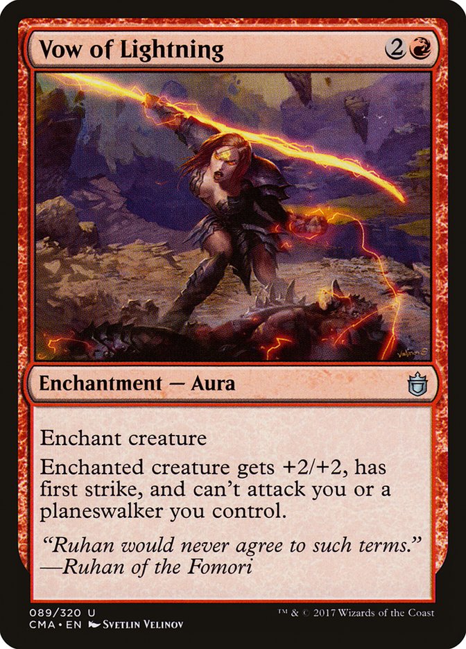 Vow of Lightning [Commander Anthology] | Good Games Morley