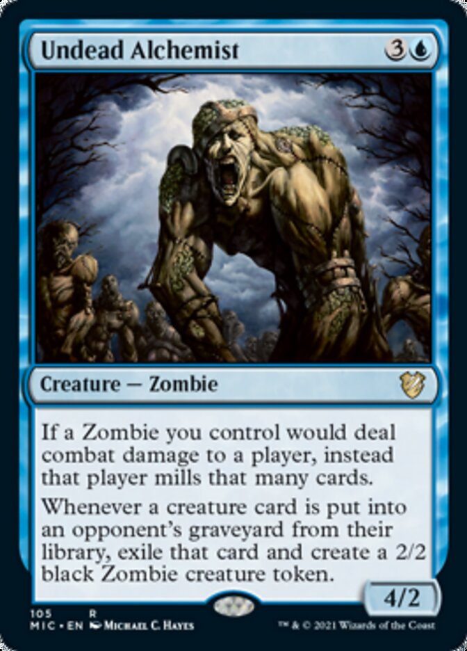 Undead Alchemist [Innistrad: Midnight Hunt Commander] | Good Games Morley