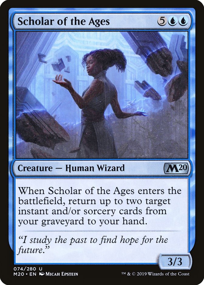 Scholar of the Ages [Core Set 2020] | Good Games Morley