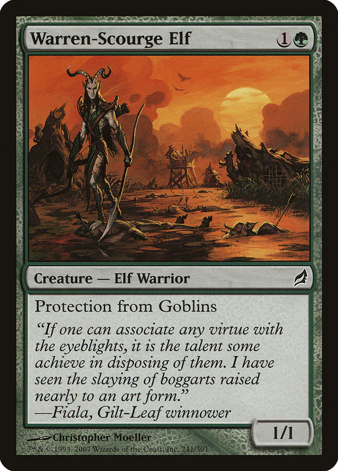 Warren-Scourge Elf [Lorwyn] | Good Games Morley
