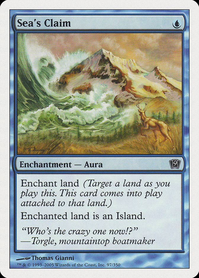 Sea's Claim [Ninth Edition] | Good Games Morley