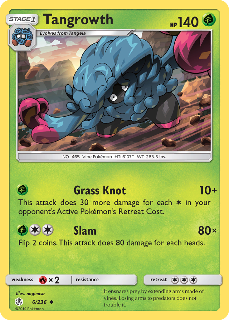 Tangrowth (6/236) [Sun & Moon: Cosmic Eclipse] | Good Games Morley