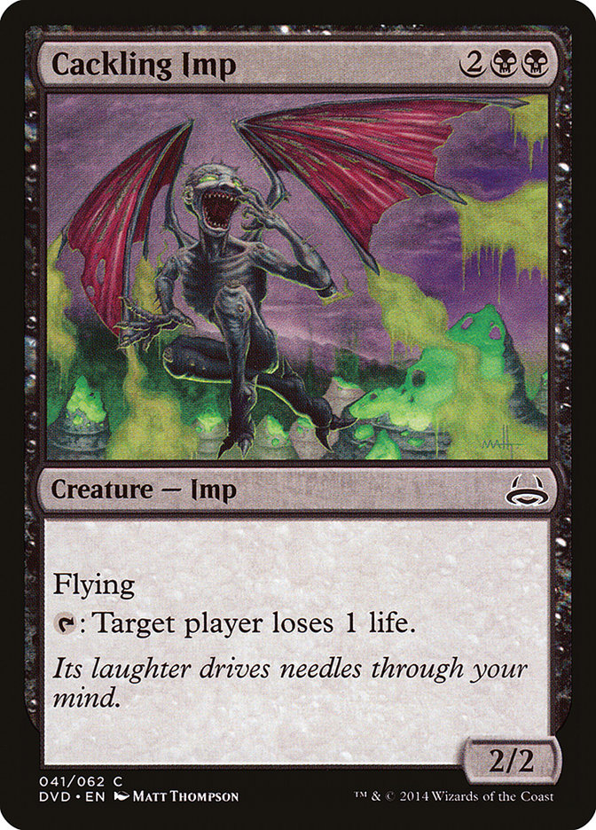 Cackling Imp (Divine vs. Demonic) [Duel Decks Anthology] | Good Games Morley