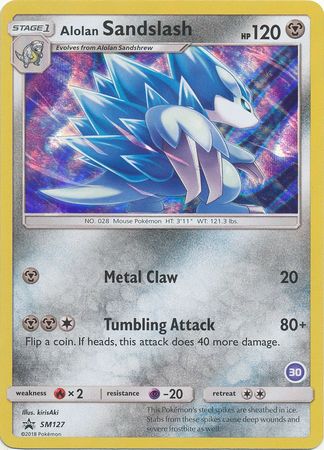 Alolan Sandslash (SM127) (Deck Exclusive #30) [Sun & Moon: Trainer Kit - Alolan Sandslash] | Good Games Morley