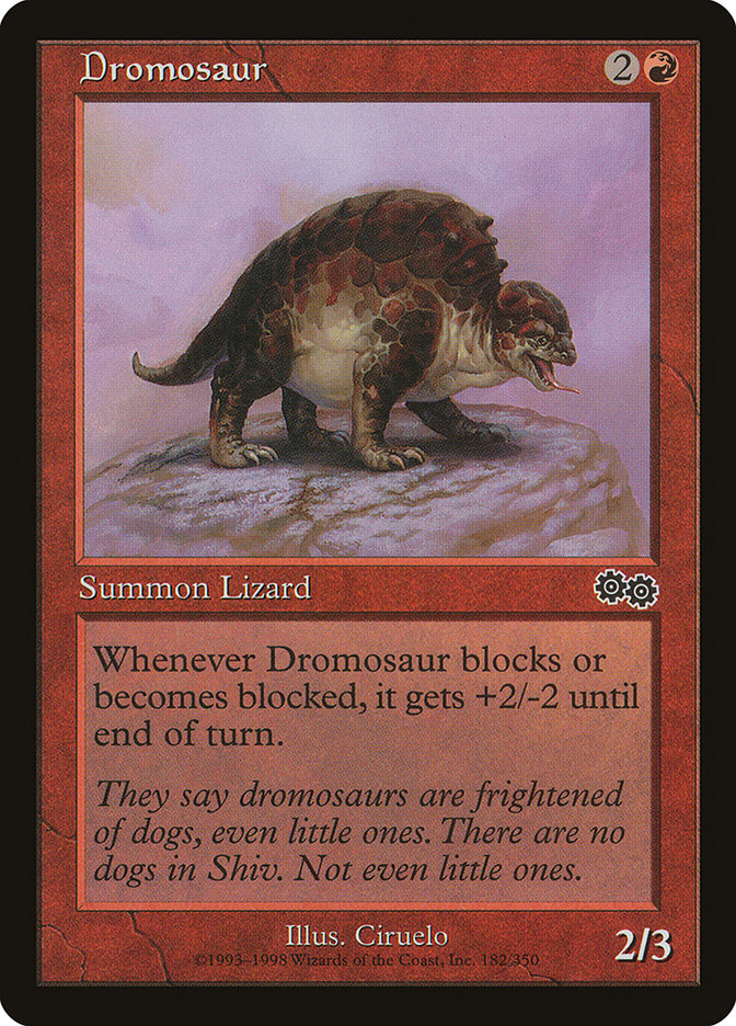 Dromosaur [Urza's Saga] | Good Games Morley