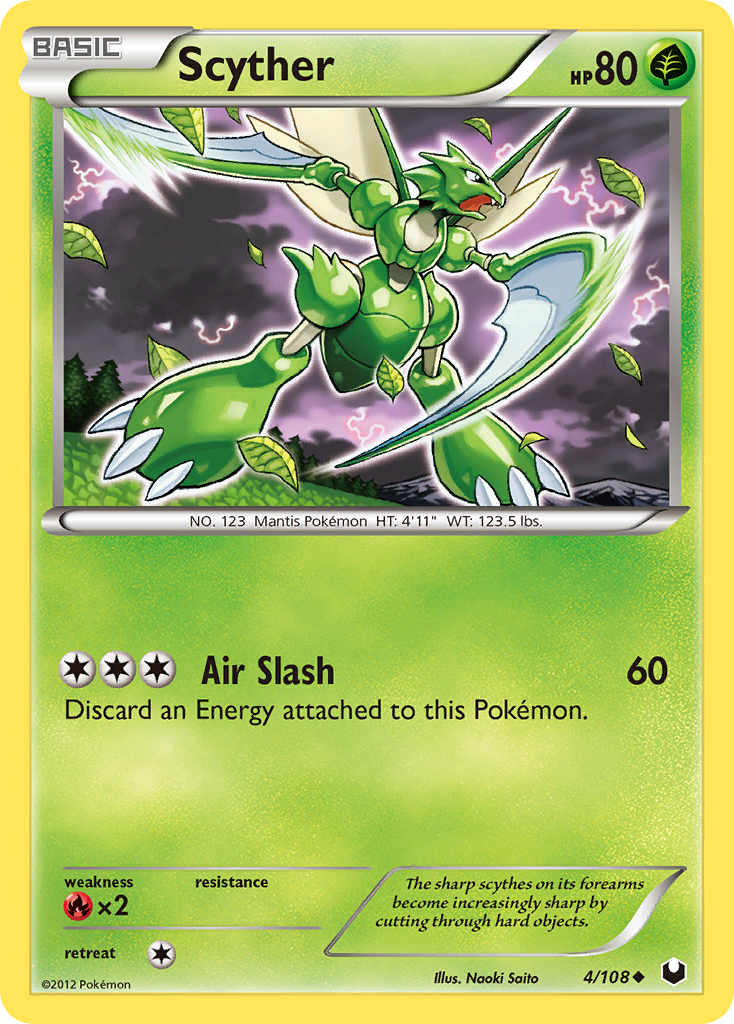 Scyther (4/108) [Black & White: Dark Explorers] | Good Games Morley