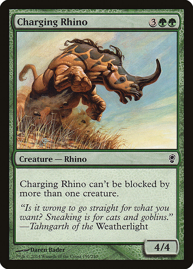 Charging Rhino [Conspiracy] | Good Games Morley