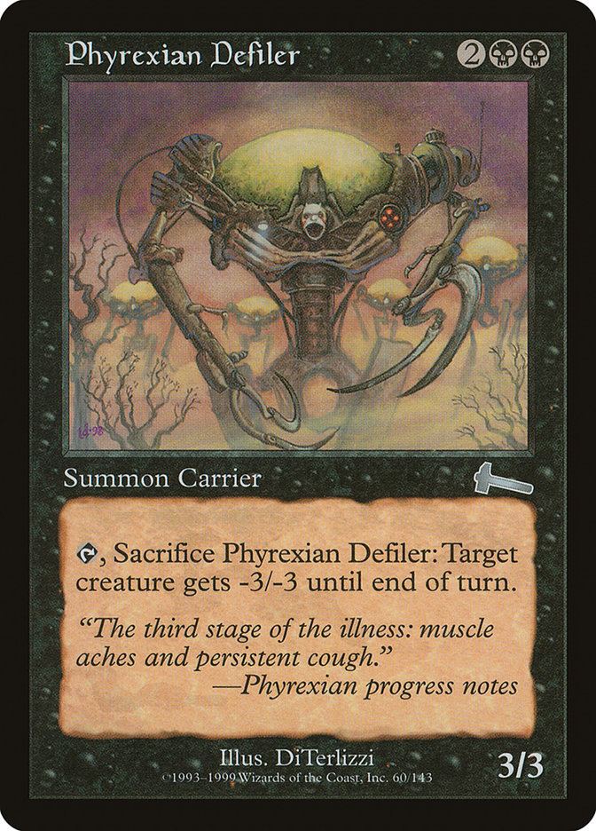 Phyrexian Defiler [Urza's Legacy] | Good Games Morley